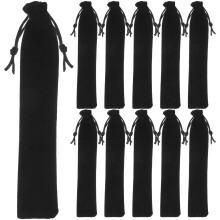 25Pcs Drawstring Bag Pen Pencil Case Storage Pouch For School Office