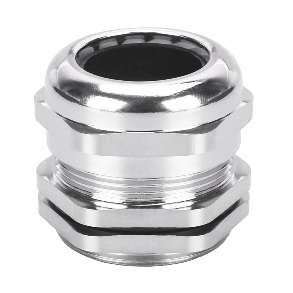 Cable Gland M40 Nickel Plated Brass Ip68 Waterproof 2230Mm Cord Grip M40x1.5 Thread With Gaskets And Locknut 9067246121228