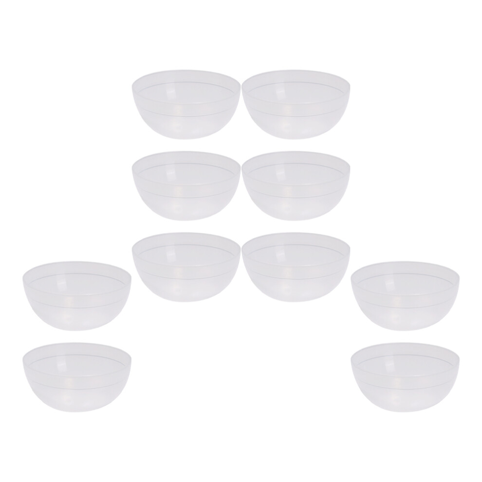 Solustre 30Pcs Pvc Facial Mask Mixing Bowls Cosmetic Stirring Tool