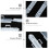 100Pcs Transparent Cable Label Identification Case Wire Name Holder 10