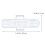 100Pcs Transparent Cable Label Identification Case Wire Name Holder 2
