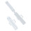 100Pcs Transparent Cable Label Identification Case Wire Name Holder 4