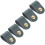 5Pcs Cable Organizer Winder And Cord Fixing Strap 10
