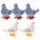 5Pcs Pigeon Clockwork Toys Kid Decorative Ornaments 11