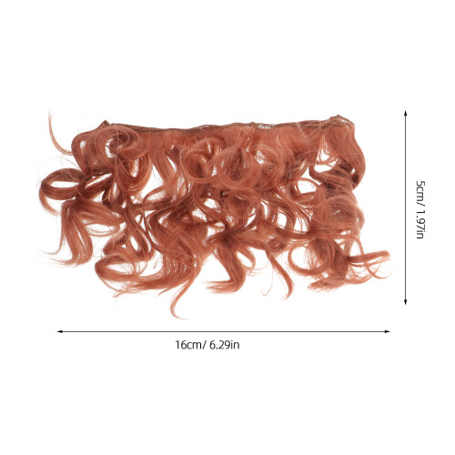 5 Unidades Pieza De Para De Cabello Sintético 2
