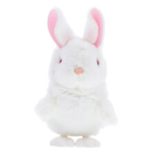 Wind Up Stuffed Bunny Plush Jumping Toy For Easter Basket