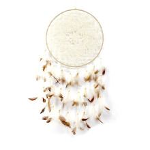Widely Decorated Dream Catcher, Handmade With Love For A Personal Touch, Symbolizing Sweet Dreams And Protection, Ideal For Home Wall, Car Interiors,