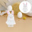 Wind Up Stuffed Bunny Plush Jumping Toy For Easter Basket 9