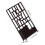 Mini House Display Shelf 1:25 Plastic Sand Table Doll House Rack 2