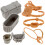 One Set Mini Pasture Model Accessory Simulated Stud Farm Toy 10
