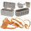 One Set Mini Pasture Model Accessory Simulated Stud Farm Toy 8