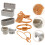 One Set Mini Pasture Model Accessory Simulated Stud Farm Toy 5