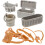 One Set Mini Pasture Model Accessory Simulated Stud Farm Toy 6