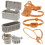 One Set Mini Pasture Model Accessory Simulated Stud Farm Toy 11