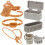 One Set Mini Pasture Model Accessory Simulated Stud Farm Toy 9