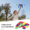 Mini Foam Discs Launcher Toy with 4 Bags Replacement Discs 8