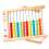 1 Pc Wood Creative Arithmetic Abacus For Students Children Toddlers 4