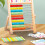1 Pc Wood Creative Arithmetic Abacus For Students Children Toddlers 11