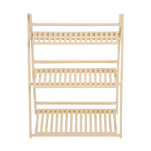 Mini House Flower Pot Stand Storage Shelf Accessories