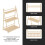 Mini House Flower Pot Stand Storage Shelf Accessories 4