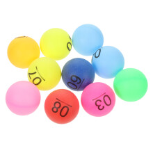 30 Teile Kunststoff Partyspielkugeln Nummeriert 1-30