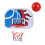1 Set Muurbekisting Boor Basketbalstand 6