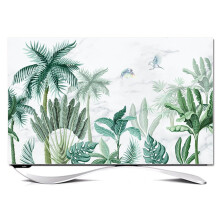 TV Dust Cover 3285 Inch Indoor TV Screen Cover Soft Polyester Fabric Printed DustProof Protector For PC Display