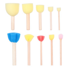 10Stk Runde Mal Mini Diy Zufällige Farbe