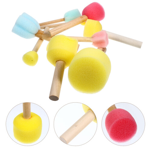 10Stk Runde Mal Mini Diy Zufällige Farbe 2