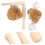 2 Sets Mini Baseball Slagwerkers En Handschoenen Kit 4