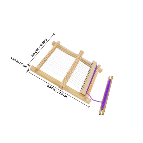 Children Weaving Machine Loom Voor Intellectuele Ontwikkeling 1