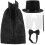 1 Set Detektiv Cosplay Hut Fliege 7
