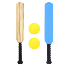 1 Set Kinder Cricket Mit Tragbarem Kunststoffschläger Für Outdoor-Sport