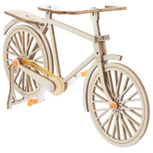 1 Set Kleines Holz Fahrradmodell Vintage Diy