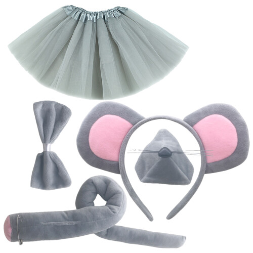 1 Set Kostüm Mit Stirnband Und Fliege