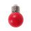 1St Led Farblichtlampe Wasserdichte Außenleuchte E27 3W Rot PC 1
