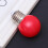 1St Led Farblichtlampe Wasserdichte Außenleuchte E27 3W Rot PC 10