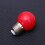 1St Led Farblichtlampe Wasserdichte Außenleuchte E27 3W Rot PC 9