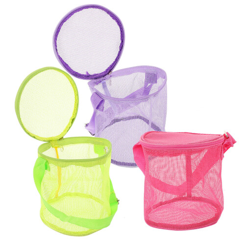 3Stück Kinder Strandtaschen Mit Sandspielzeug Eimer Organizer 2
