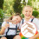 4Stk Holz Kastagnetten Kinder Ratsche 7