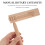 4Stk Holz Kastagnetten Kinder Ratsche 5