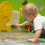 4Stk Holz Kastagnetten Kinder Ratsche 10