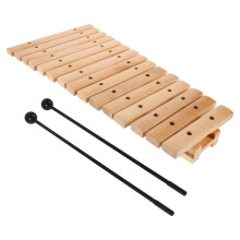 Montessori Holz Xylophon 15-Note Mit Schlägel Für Kleinkinder