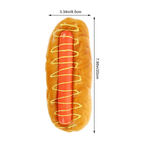 2Stk Simulierter Burger Modell Essensmodell Schrotrequisit 1