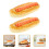 2Stk Simulierter Burger Modell Essensmodell Schrotrequisit 4