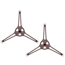 2Stk Dreiarmiger Mikrowellen-Tablett-Halter Für Drehofen