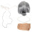 1 Set Damen Kostüm Großmutter Bühnenperformance Requisiten 9