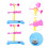2 Sets Selberbau Windmesser Windmessspielzeug Für Kinder 11