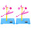 2 Sets Selberbau Windmesser Windmessspielzeug Für Kinder 5