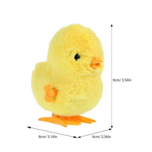 Plüsch Huhn Mit Aufzieh Mechanismus Und Springfunktion 2